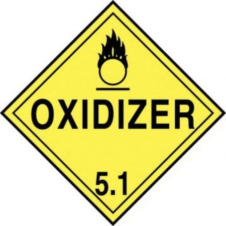 Accuform BLANK DOT PLACARD HAZARD CLASS 9 MPL4DG9FV25 MPL4DG9FV25
